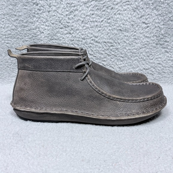 Tamarindo Other - Tamarindo Jetty Mens Size 12 Chukka Boots Gray Taupe Leather
